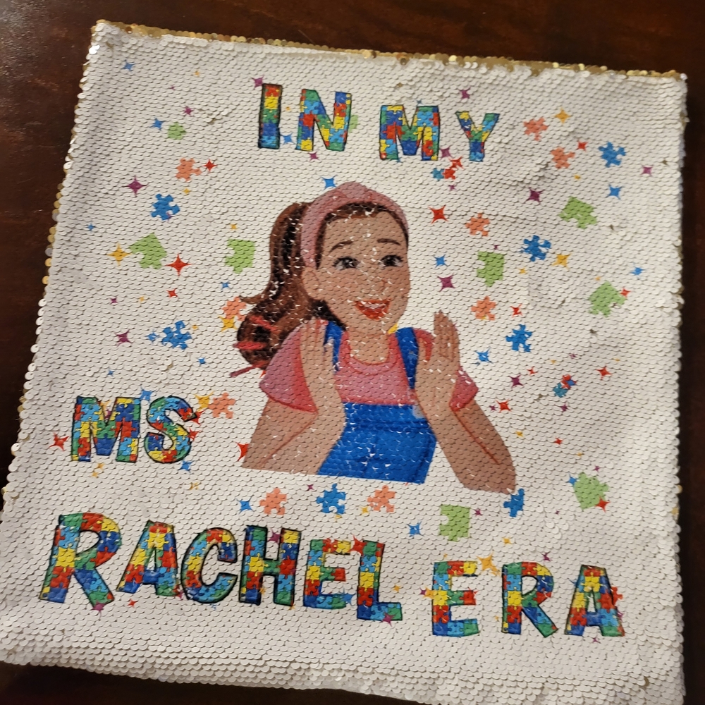 Colorful Sequin Art Canvas